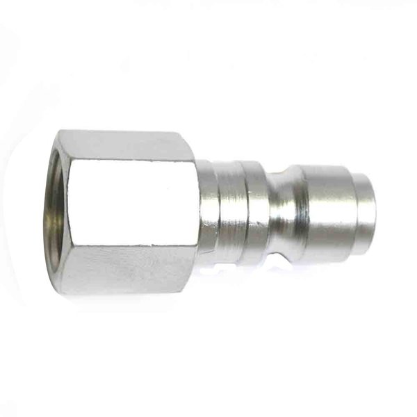 Interstate Pneumatics 3/8 Inch Automotive Steel Coupler Plug x 3/8 Inch Female NPT, PK 100 CPA660-100K